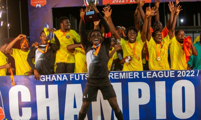 San Siro FC humble AMG FC to win Futsal Premier League