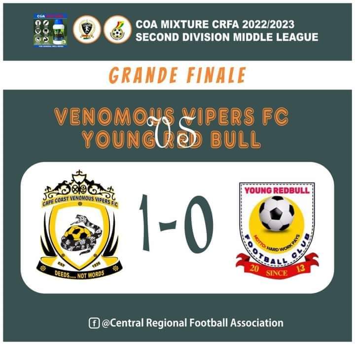 Cape Coast Venomous Vipers qualify for Access Bank Division One League