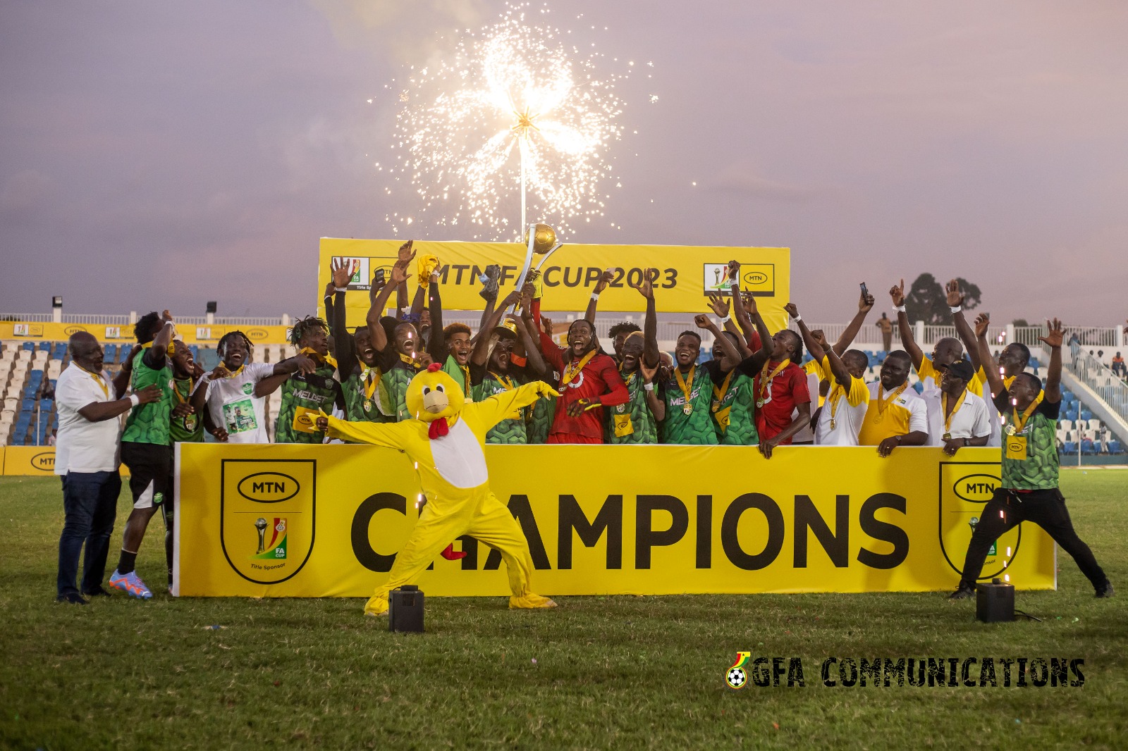 Dreams FC lifts MTN FA Cup with King Faisal win