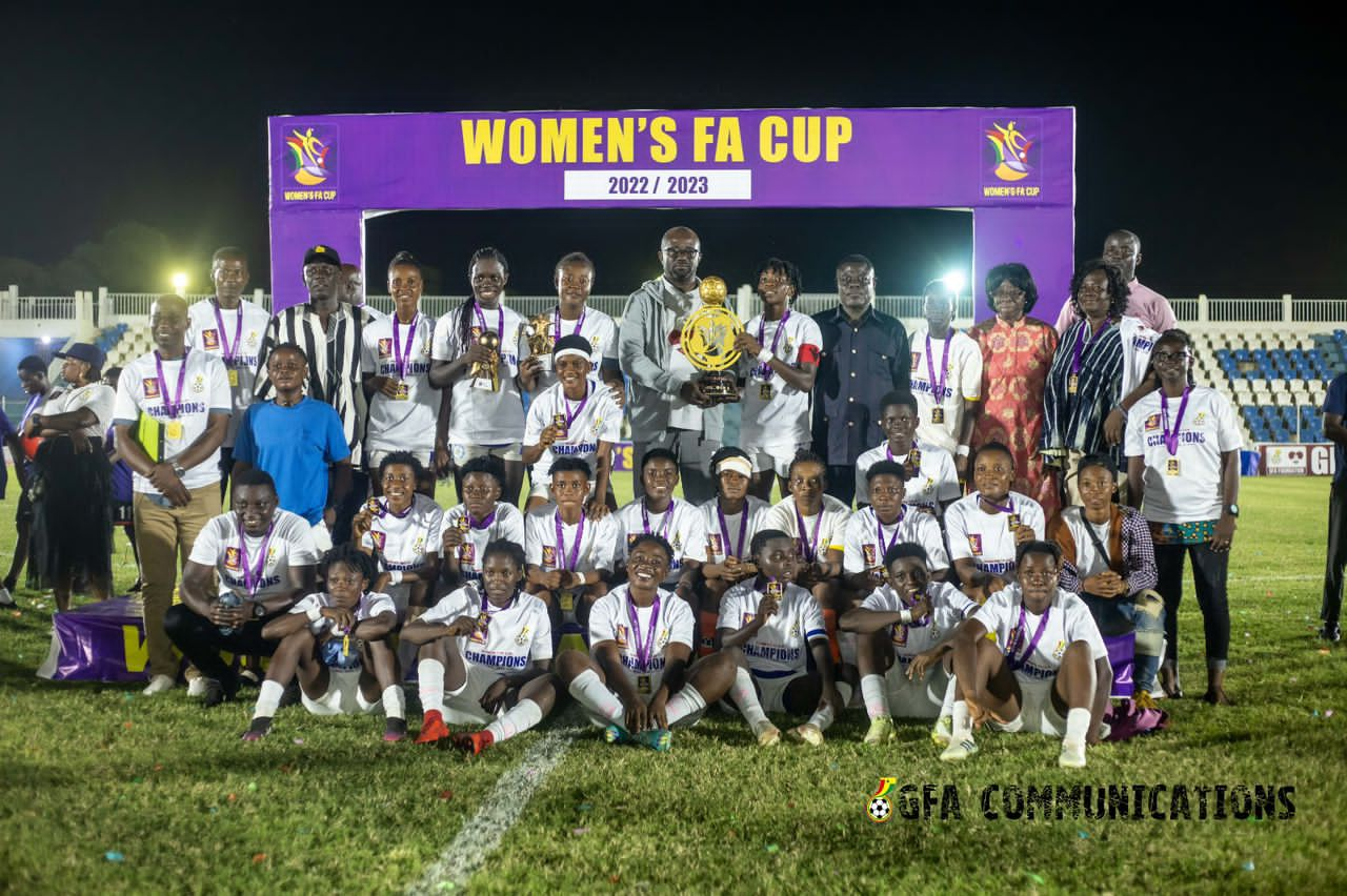 Ampem Dakoa Ladies beat Police Ladies to retain FA Cup title