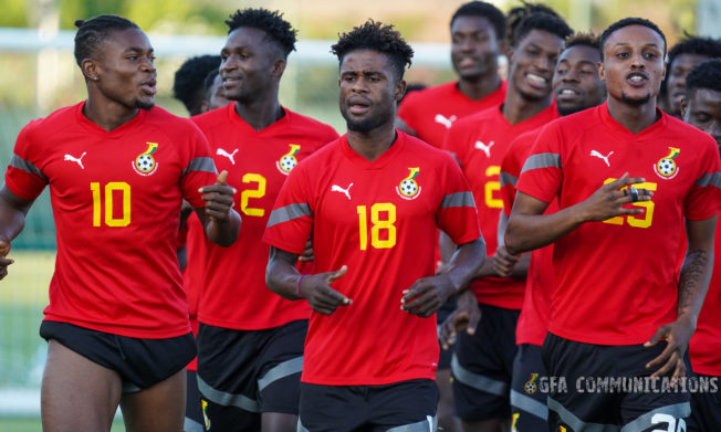 Pictures: Black Meteors first training session after arriving in Rabat