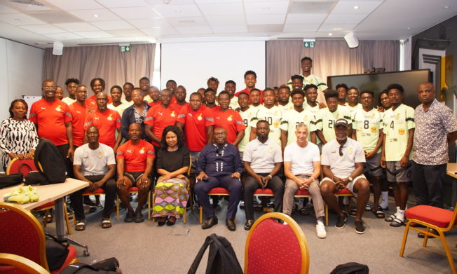 Ghana Ambassador to Morocco urges Black Meteors to excel at TotalEnergies U23 AFCON