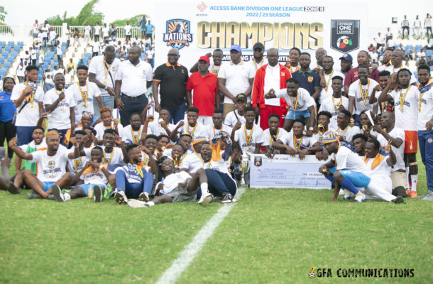 PHOTOS: Access Bank DOL: Nations FC crowned champions of Zone Two - Vimarsana News