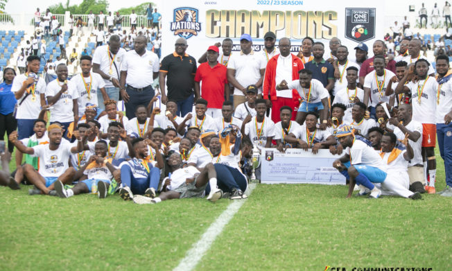 PHOTOS: Access Bank DOL: Nations FC crowned champions of Zone Two