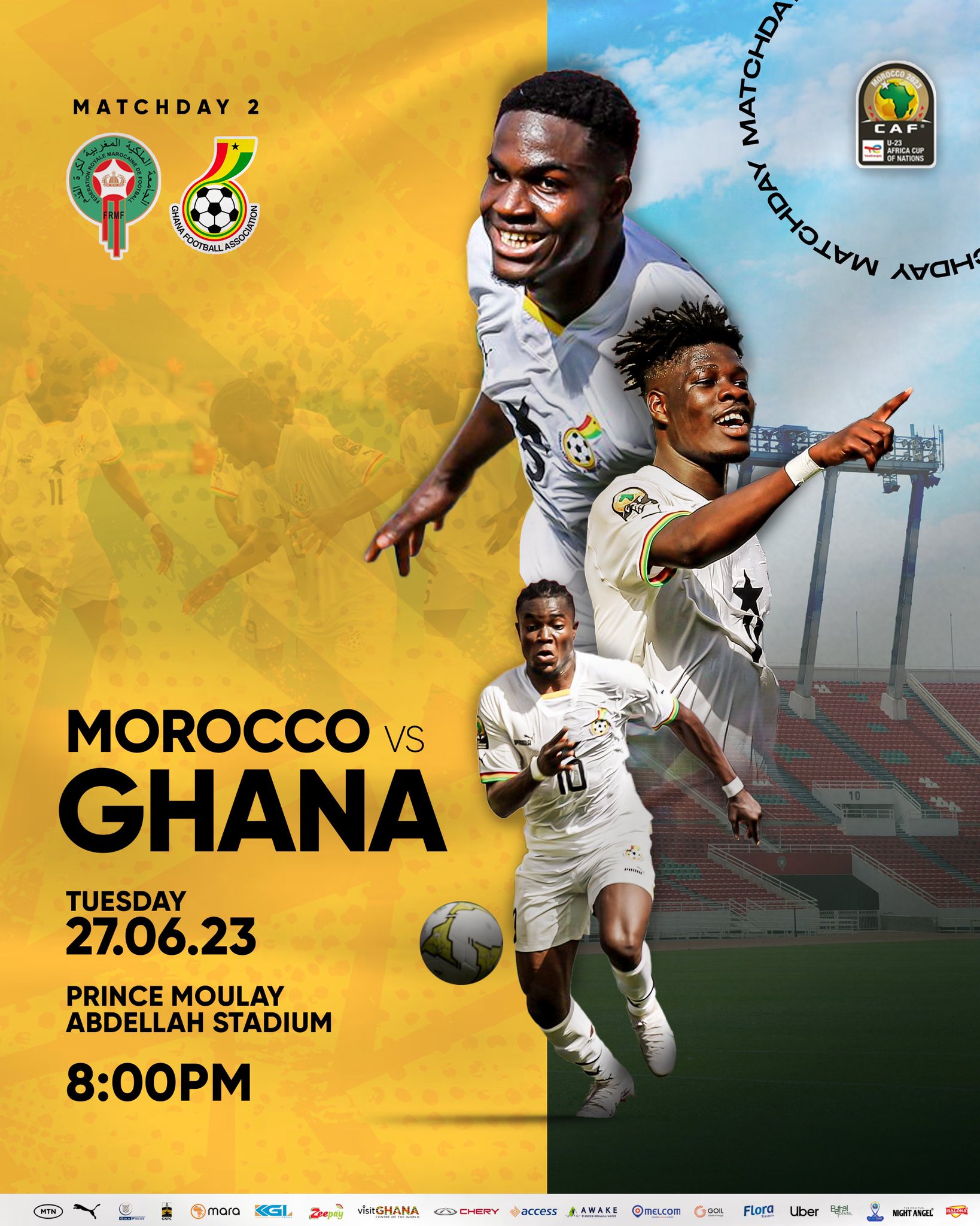 U23 AFCON: Black Meteors XI vs Morocco