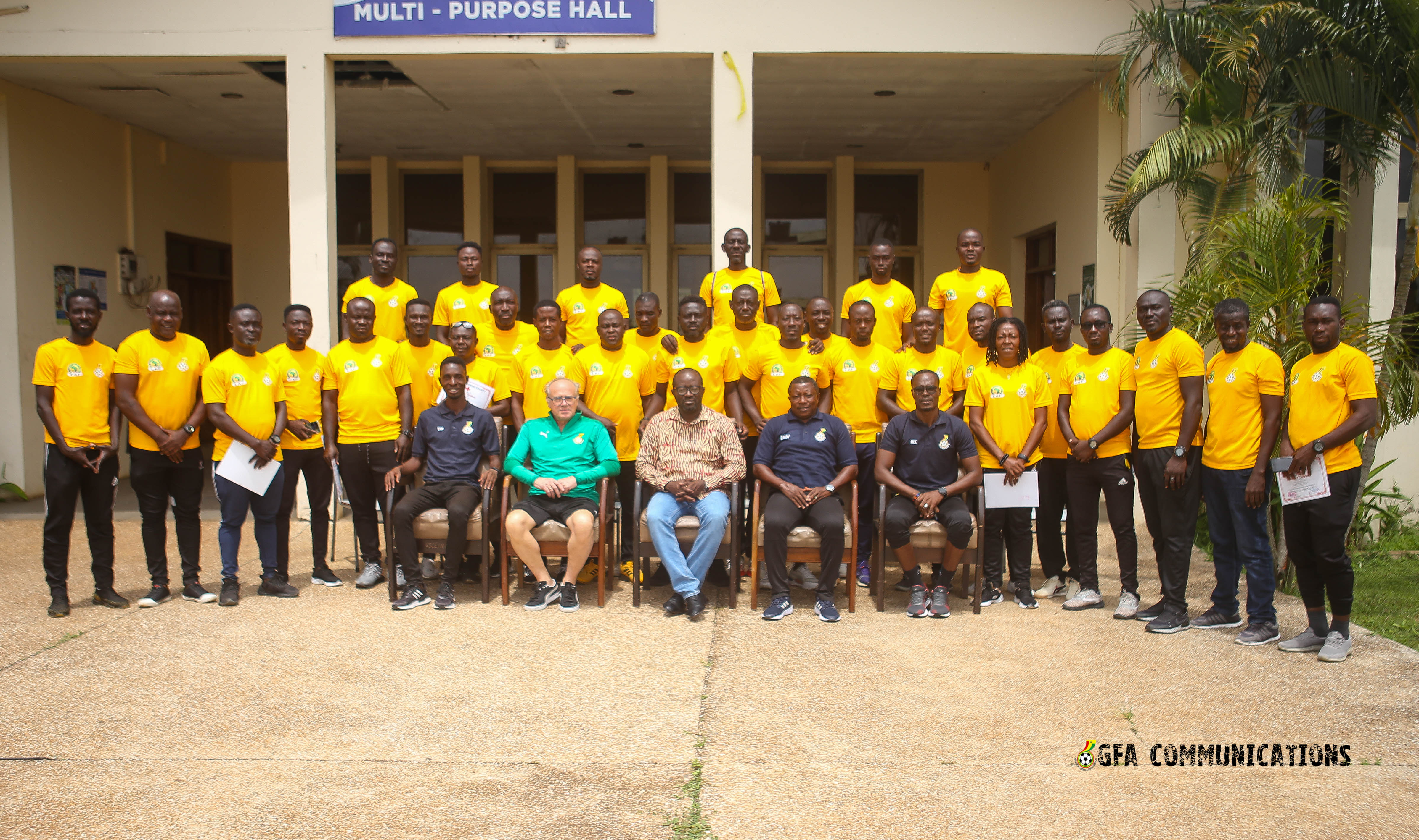 Football never stops progressing, keep updating yourselves- President Simeon-Okraku tells Licence C coaches