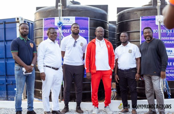 Abrankese borehole project fully commissioned by President Simeon-Okraku - Vimarsana News