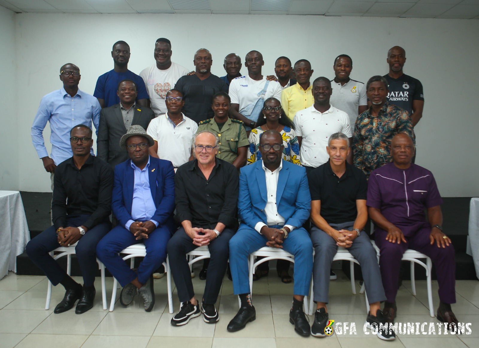 President Simeon-Okraku engages Coaches in Accra