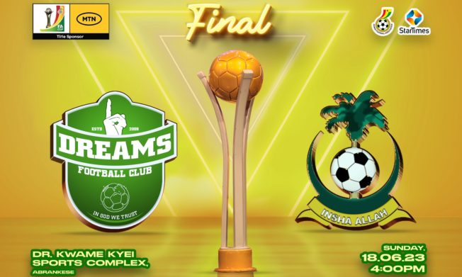 Dreams FC face King Faisal in MTN FA Cup final