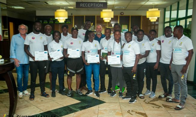 UEFA Assist Technical Development programme end successfully in Accra