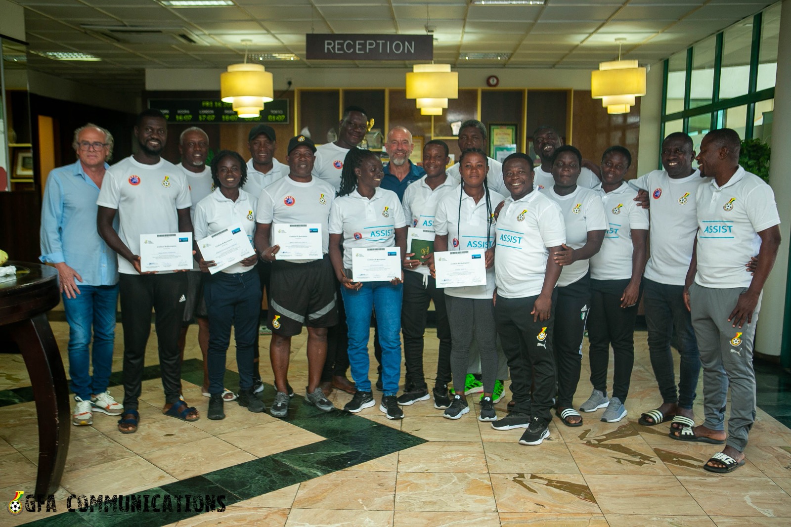 UEFA Assist Technical Development programme end successfully in Accra