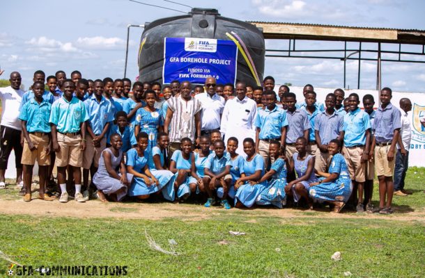 Vice President commissions borehole project at Bolgatanga Senior High ...