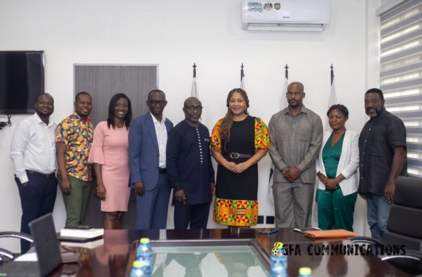 GFA receives South Africa 2027 FIFA Women's World Cup Bidding Committee Chair in Accra - Vimarsana News
