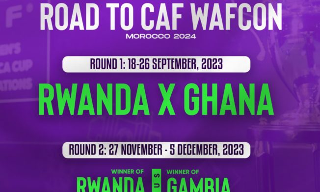 Ghana face Rwanda in 2024 WAFCON Qualifier