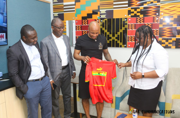 Andre Ayew visits Bethel Dentist Clinic - Vimarsana News