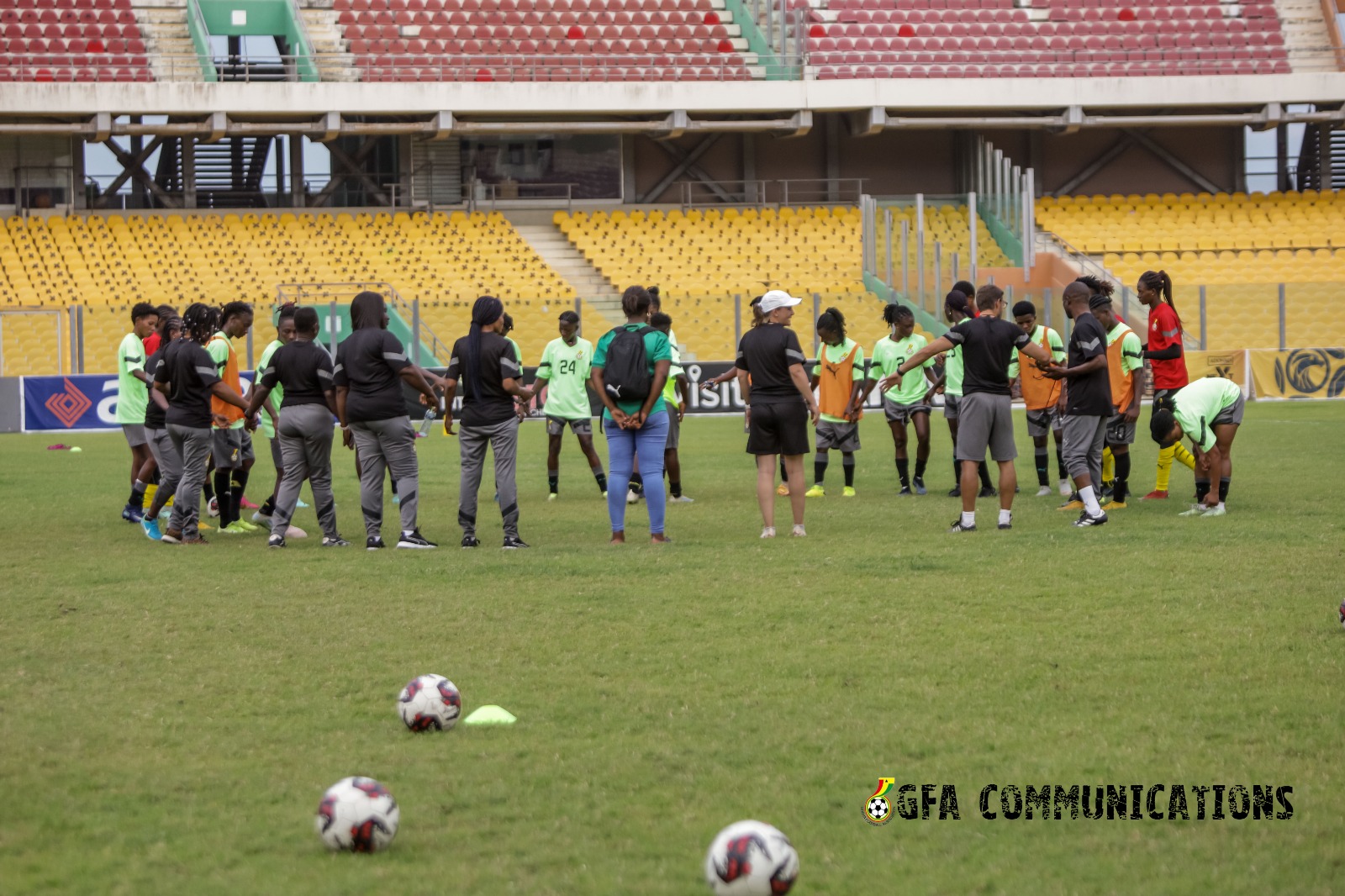 Black Queens train in Accra in readiness for Olympic Games qualifiers