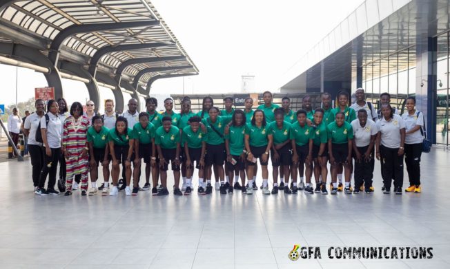 Twenty-three Black Queens depart Accra for Conakry to take on Guinea