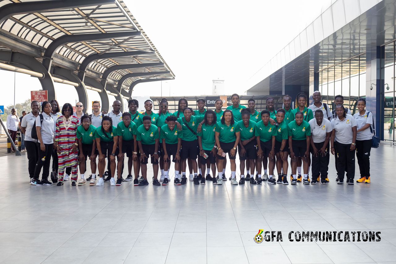 Twenty-three Black Queens depart Accra for Conakry to take on Guinea