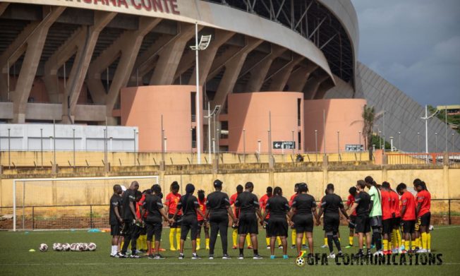 Black Queens hold first training in Conakry