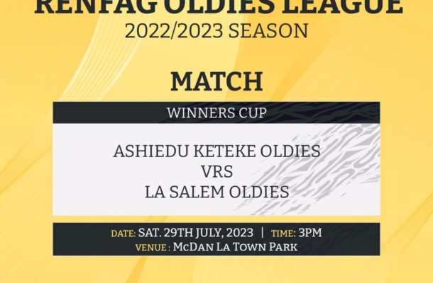 Teams announce squad lists for Saturday's RENFAG Oldies League final matches - Vimarsana News