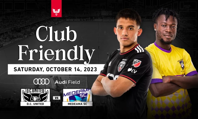 D.C United announce International friendly against Champions Medeama in October