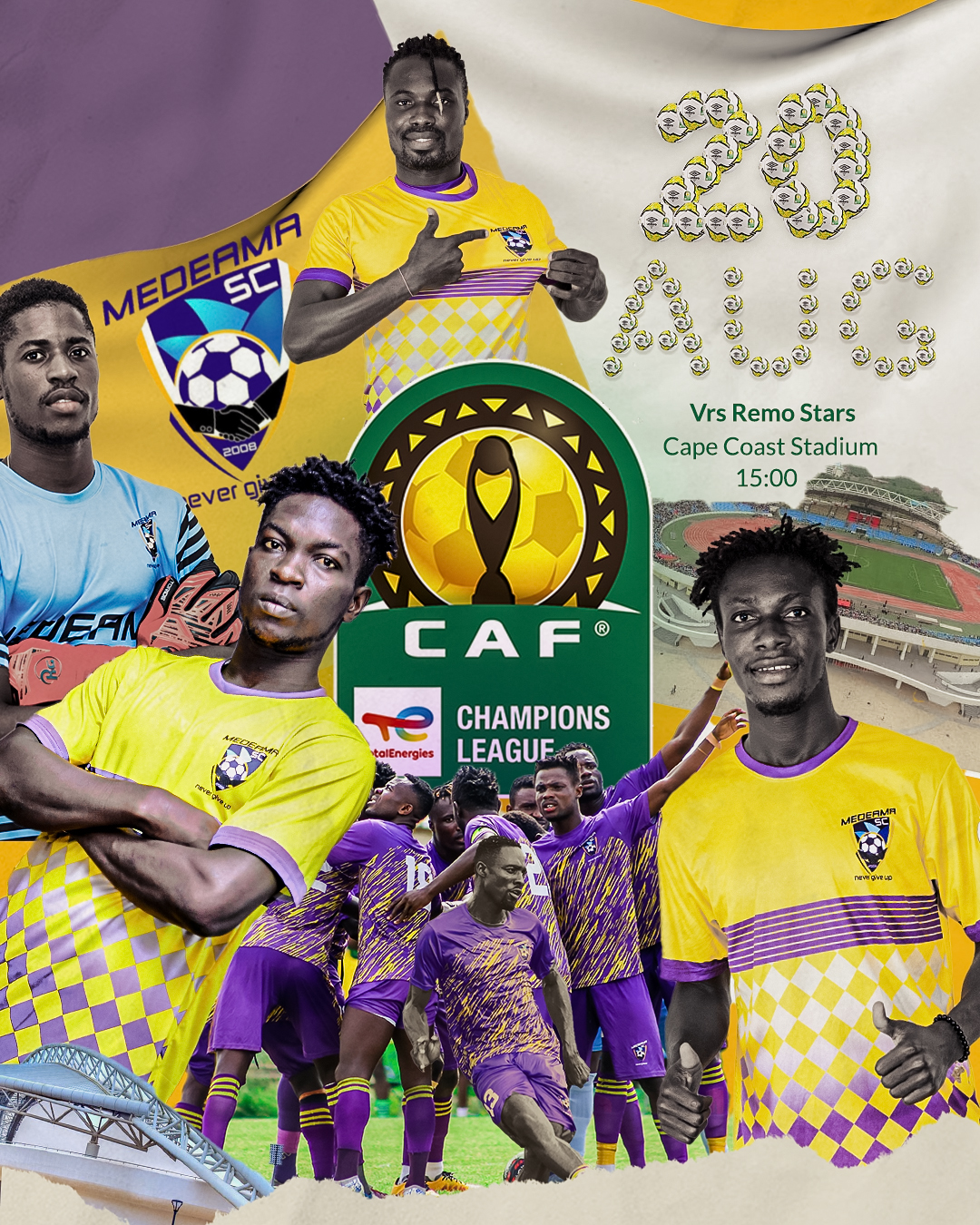 GFA urges Medeama SC to go for victory: Supports African campaign with $30,000
