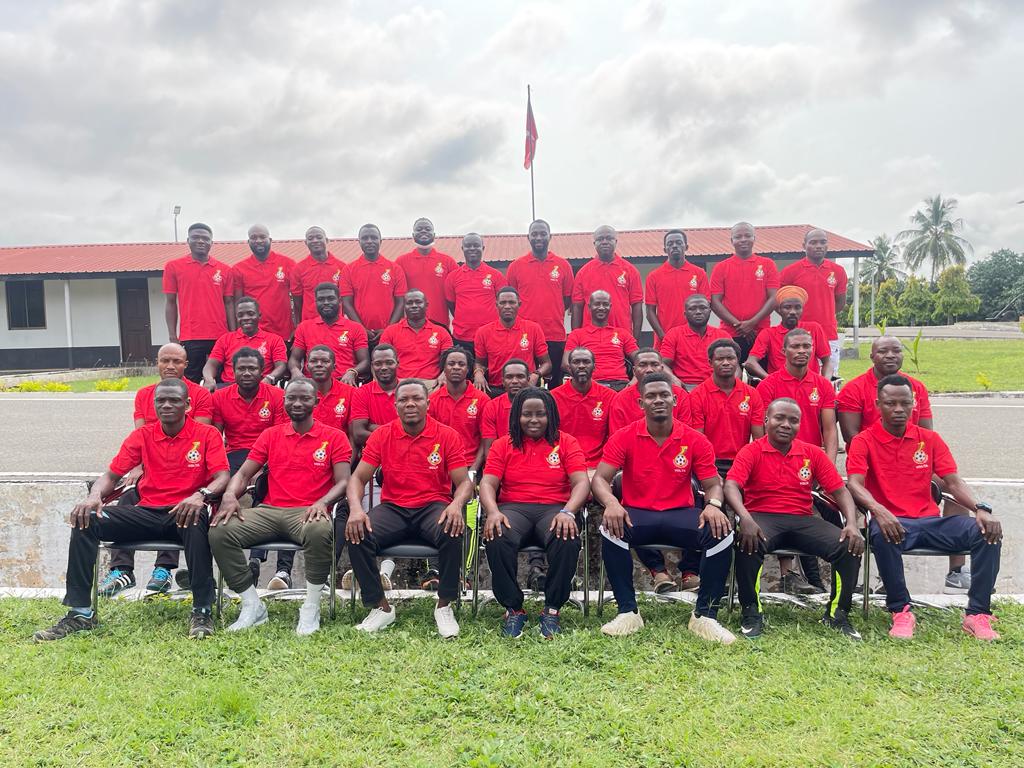 Volta Regional Football Association host second batch of License D Coaching Course