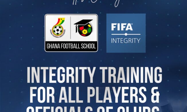 Integrity training for players and officials of elite clubs begin on Monday