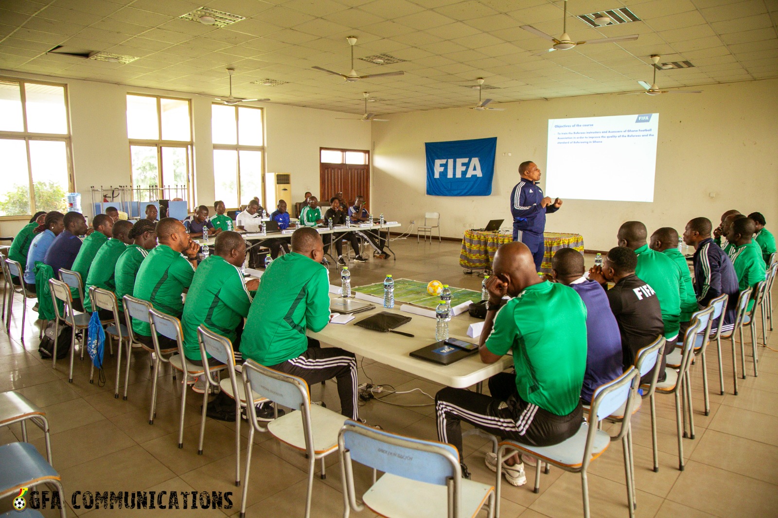 Twenty-nine instructors at GSCE for FIFA/MA Technical Instructors and Futuro III Instructors course
