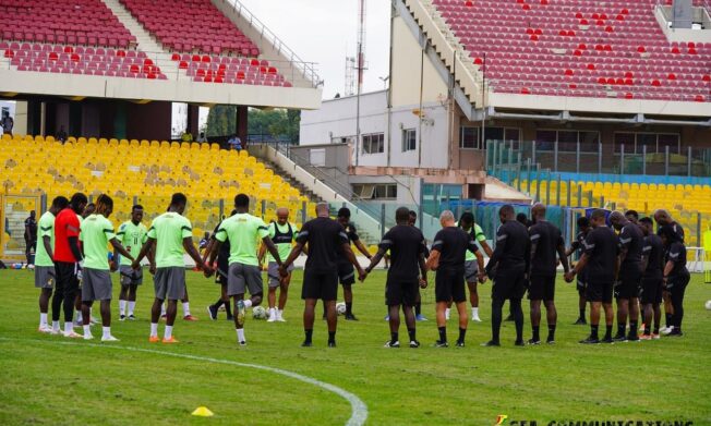 Twenty-three players in camp as Ghana begin preparations for Central African Republic decider