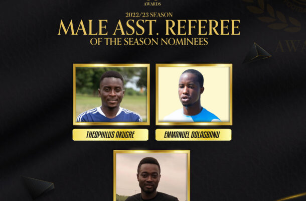 GFA Awards: Nominees for Match Officials categories - Vimarsana News