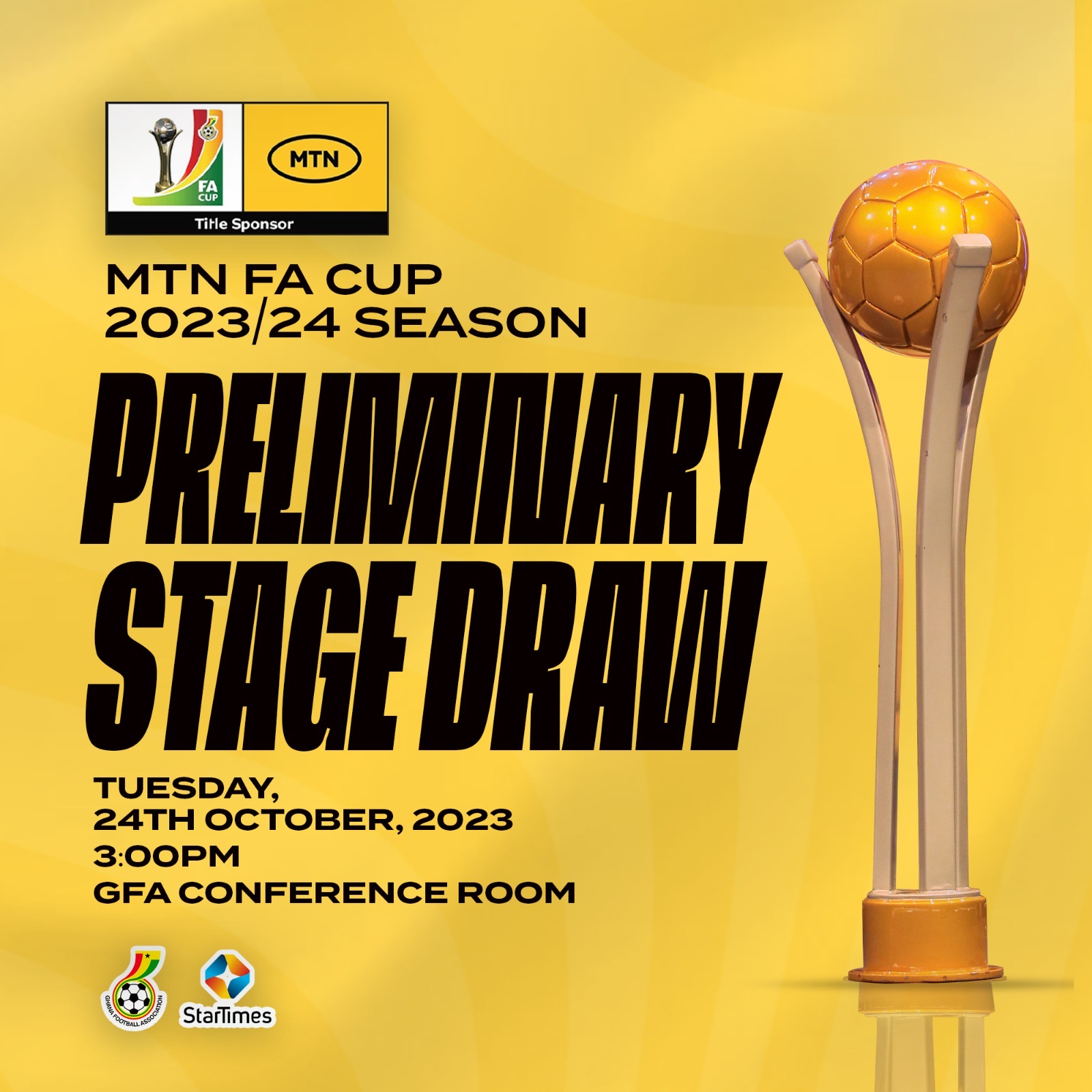 MTN FA Cup preliminary draw set for Tuesday