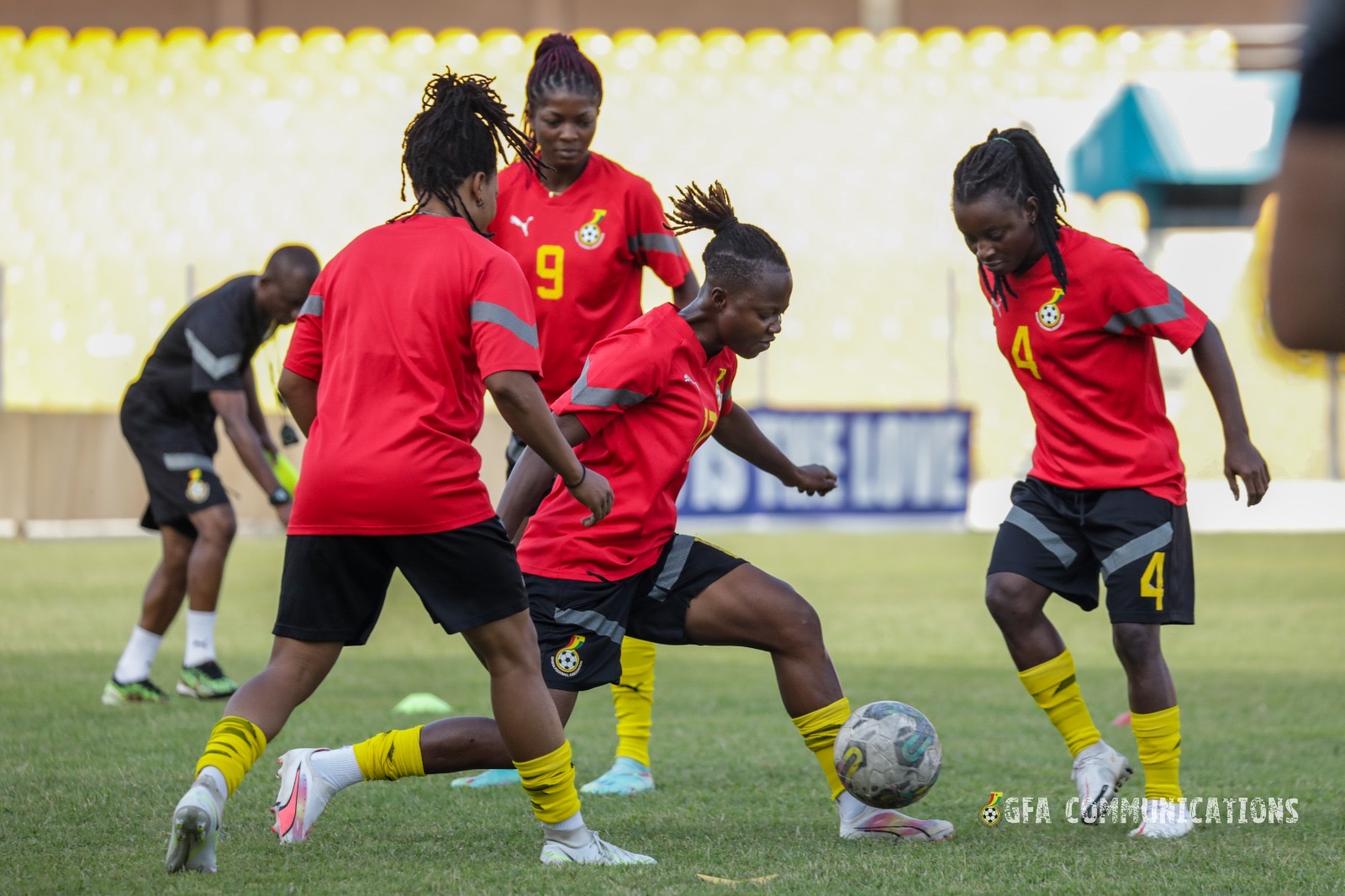 Photos:Black Queens complete recovery session