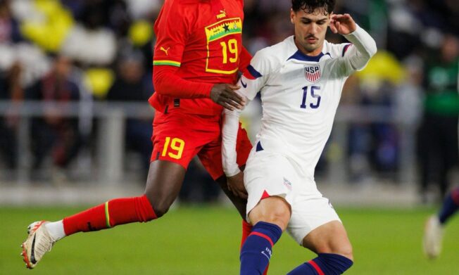 Ghana lose to USA in international friendly