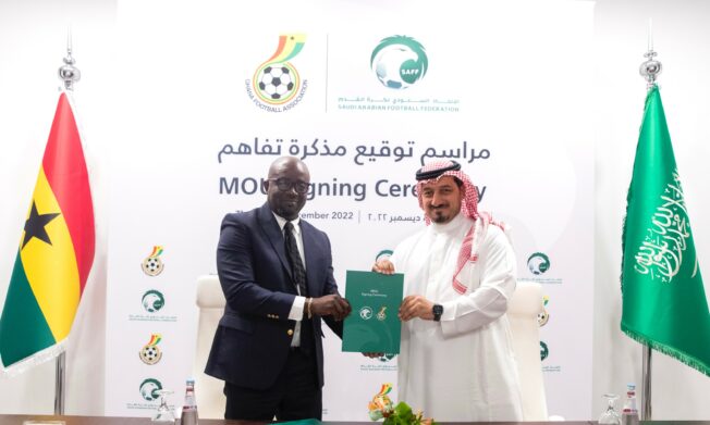 Saudi Arabian Football Federation President congratulates President Simeon-Okraku