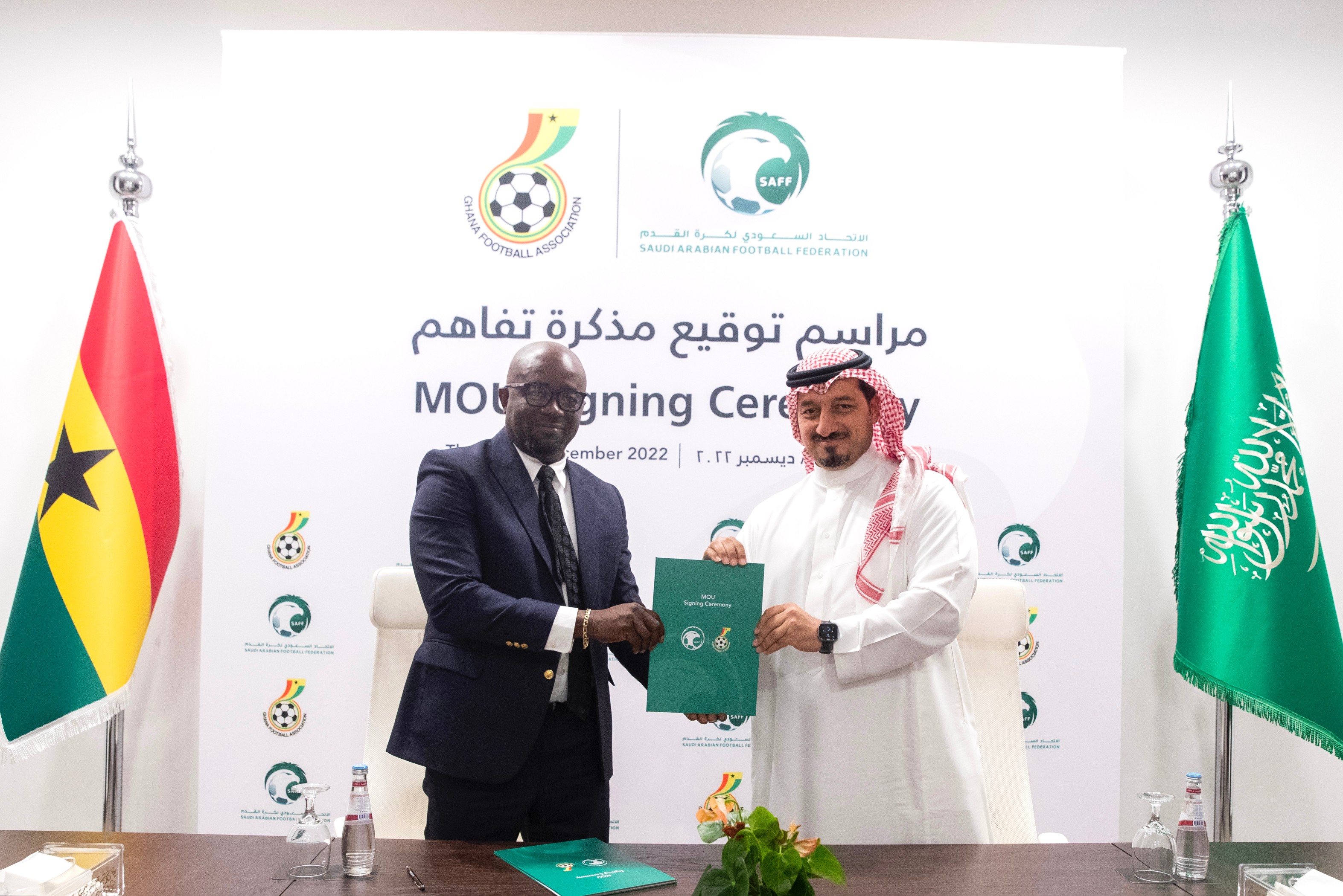 Saudi Arabian Football Federation President congratulates President Simeon-Okraku