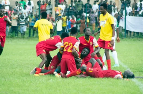 Okwawu United share spoils with Koforidua Sempe Fi on DOL return, Susubiribi pip Kotoku Royals in Zone Three - Vimarsana News