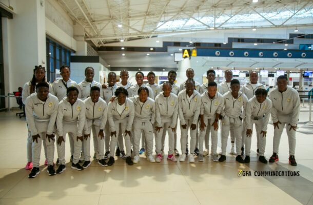 Twenty-three Black Princesses depart Accra for World Cup qualifier against Guinea Bissau - Vimarsana News