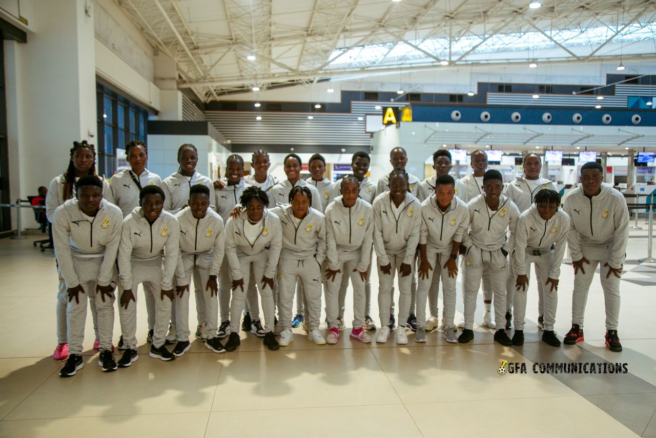 Twenty-three Black Princesses depart Accra for World Cup qualifier against Guinea Bissau