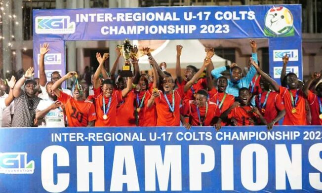 Ashanti Region beat Brong Ahafo to win KGL Foundation inter-regional U-17 Colts Championship