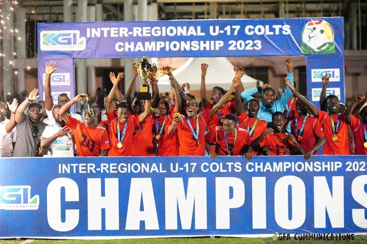 Ashanti Region beat Brong Ahafo to win KGL Foundation inter-regional U-17 Colts Championship