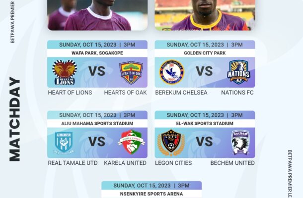 Heart of Lions face off with Hearts of Oak at Sogakope on Sunday - Vimarsana News