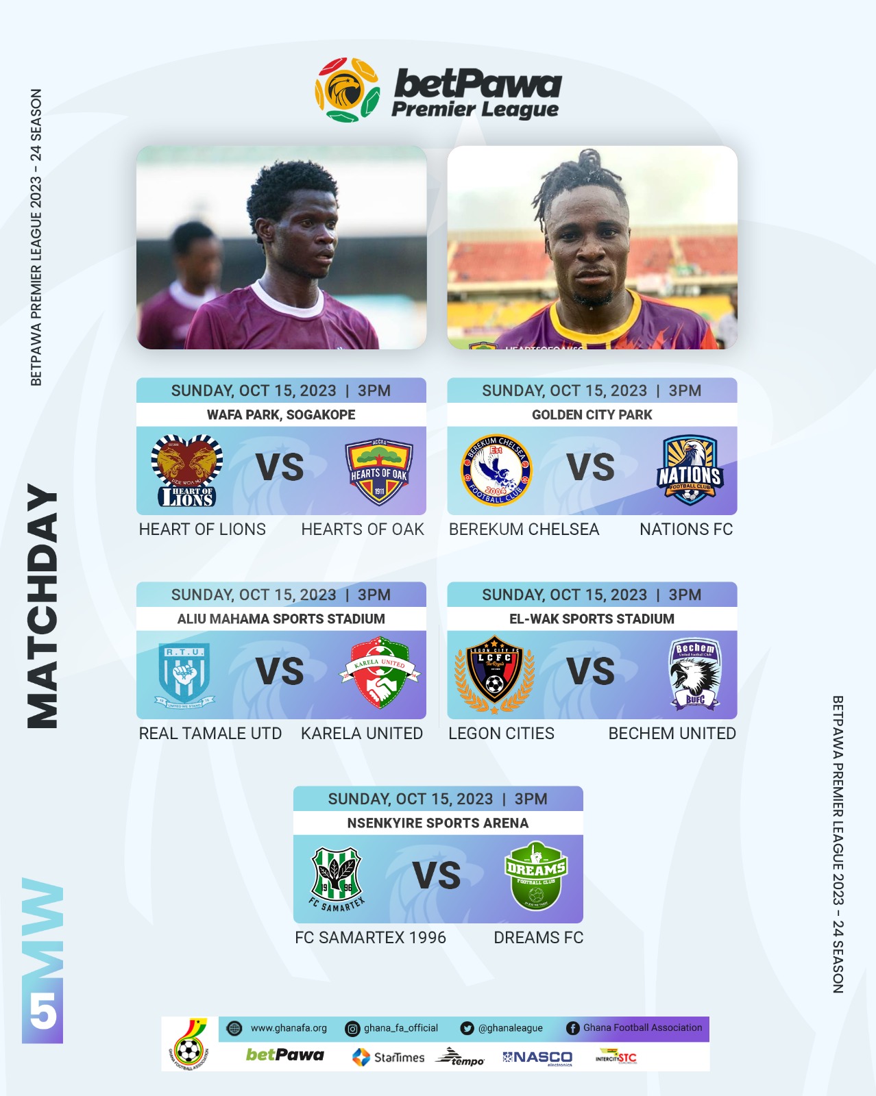 Heart of Lions face off with Hearts of Oak at Sogakope on Sunday