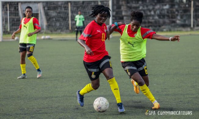 Pictures : Black Queens hold first training session in Cotonou