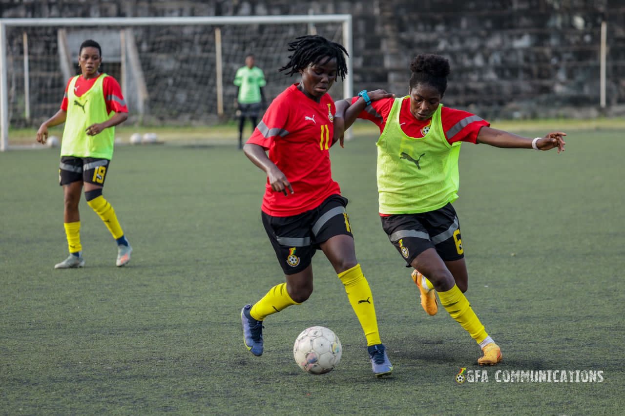 Pictures : Black Queens hold first training session in Cotonou