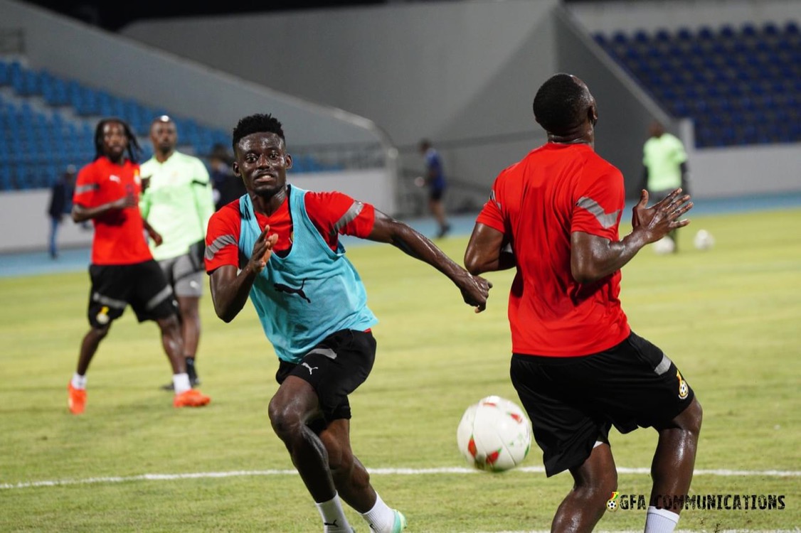 PHOTOS: Ghana train at Omnisports stadium for Comoros qualifier