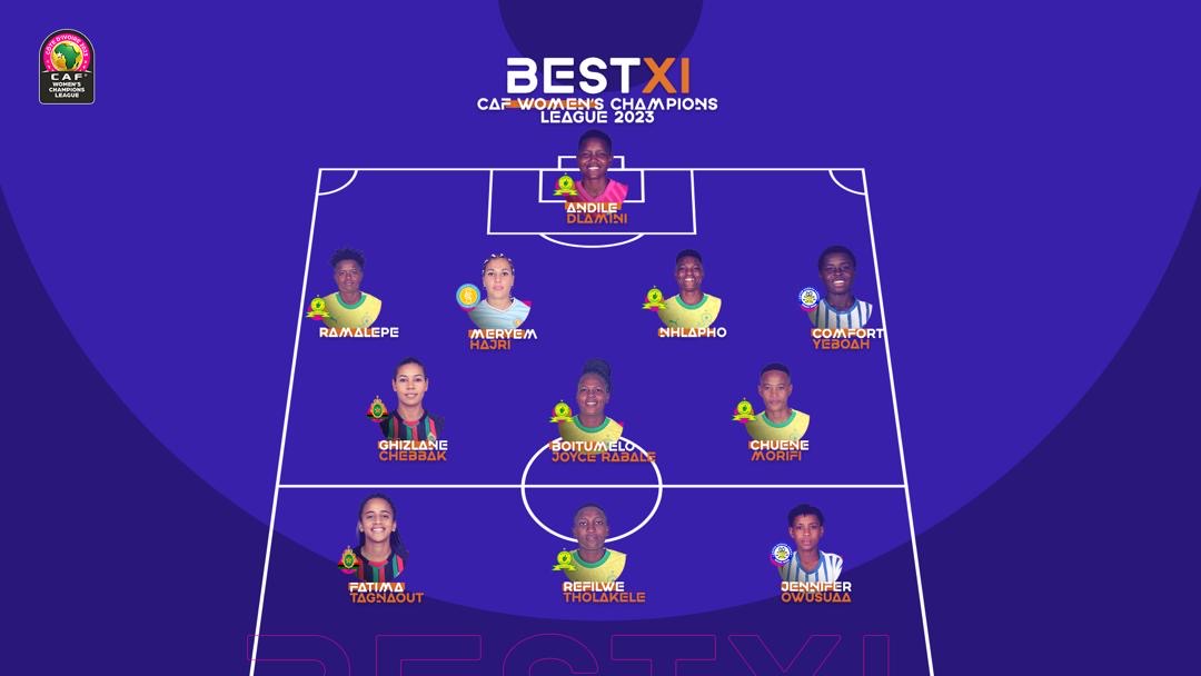 Comfort Yeboah, Jennifer Owusuaa named in CAF Women’s Champions League Best Xl
