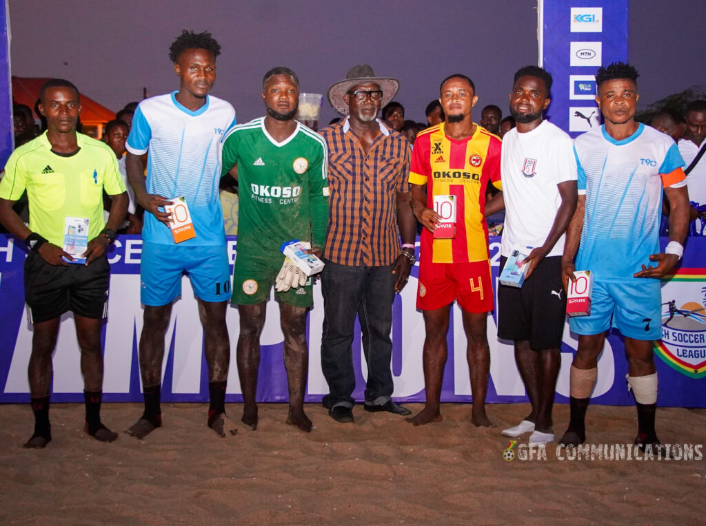 Cheetah Boss Introduces Beach Soccer Team - Ghana Latest Football