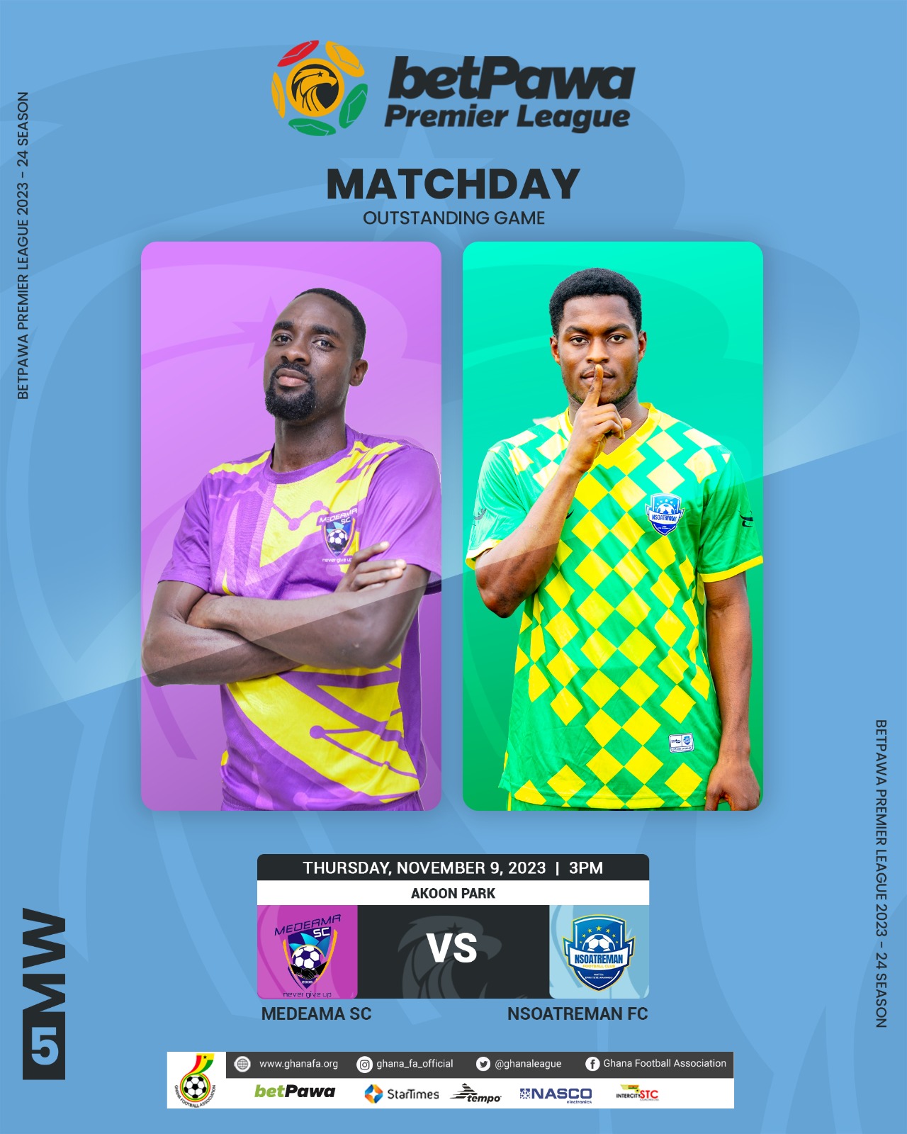 Champions Medeama SC battle Nsoatreman FC Thursday