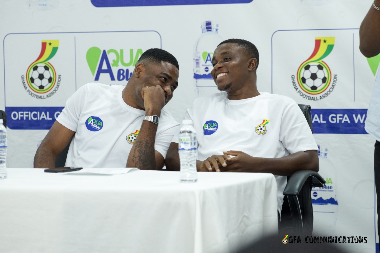 PHOTOS: Ghana Football Association outdoors AQUABlue natural Mineral Water as partner